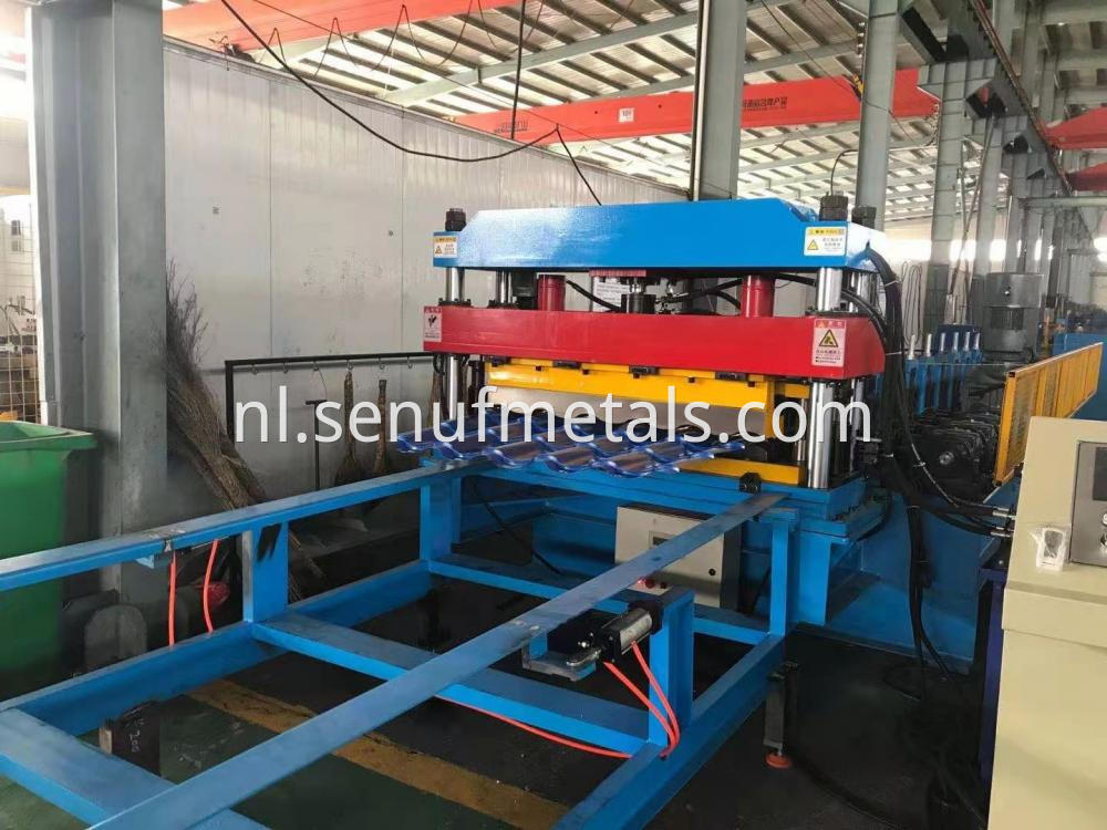 Step Tile Roll Forming Machine 2